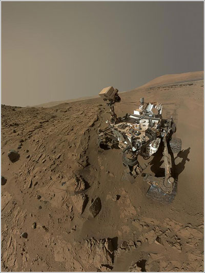 Selfie de Curiosity