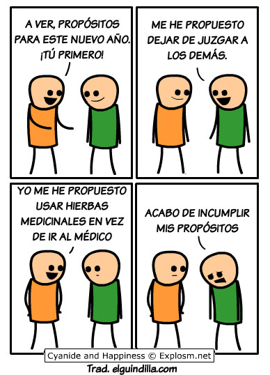 Cyanide & Happiness y la homeopatia