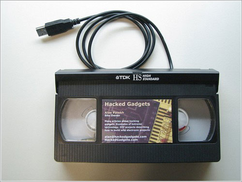 VHS Tape Storage Drive