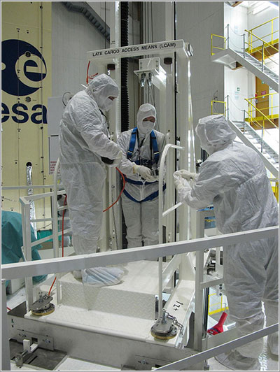 El elevador - ESA/K. MacDonell