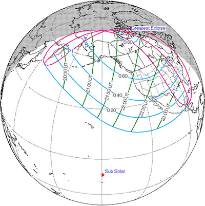 Eclipse parcial de Sol de octubre de 2014