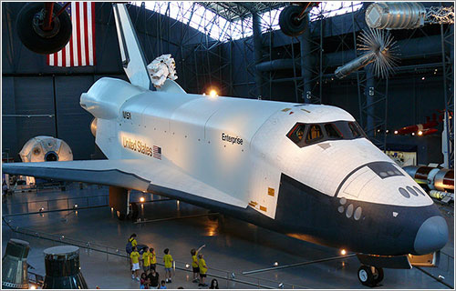 El Enterprise en el centro Udvar-Hazy - Ad Meskens