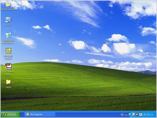 Escritorio de Windows XP