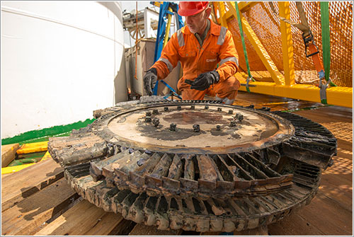 Turbina de un F-1