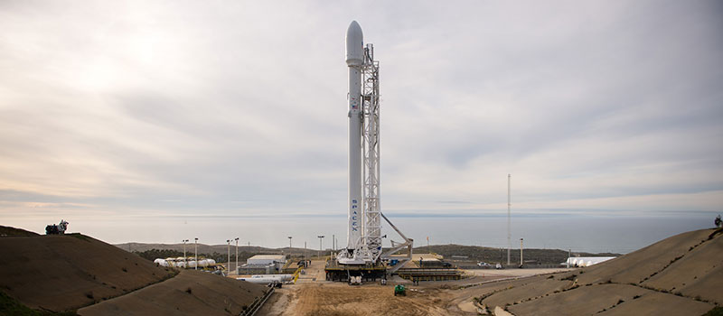 Falcon9 que lanzará al Jason3