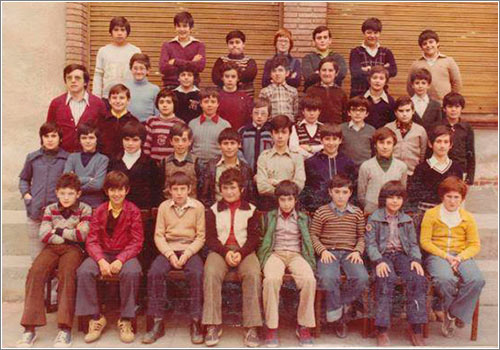 Niños de un colegio, años 70 / YoFuiaEGB.com