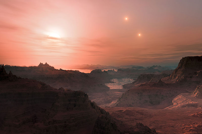 Gliese 667C c en el terminador