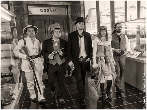 Grupo steampunk