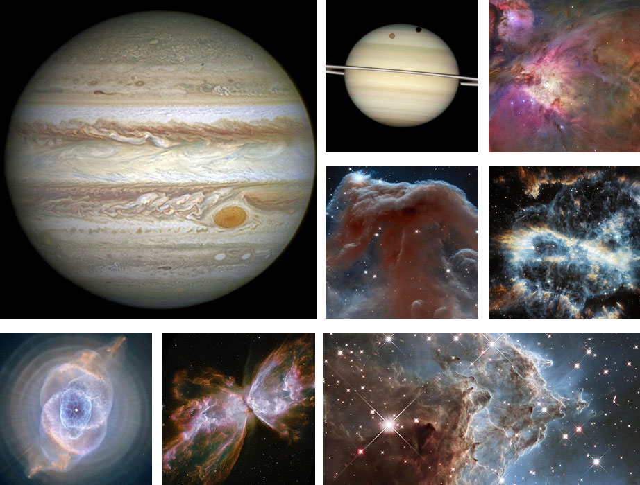 Algunas de las mejores imágenes de Hubble