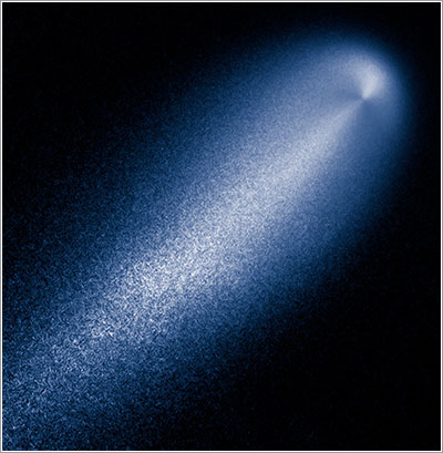 El cometa ISON captado por el Hubble