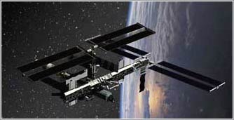 ISS con P3/4 truss en su sitio