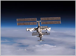 ISS desde el Discovery