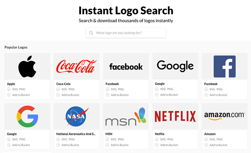 Instant Logo Search