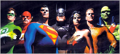 JLA by Axel Ross / http://www.alexrossart.com