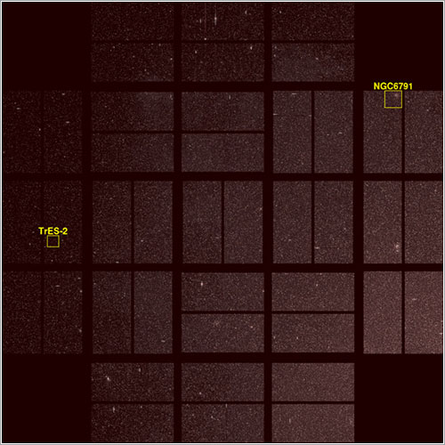 Kepler Eyes Cluster and Known Planet - NASA/Ames/JPL-Caltech