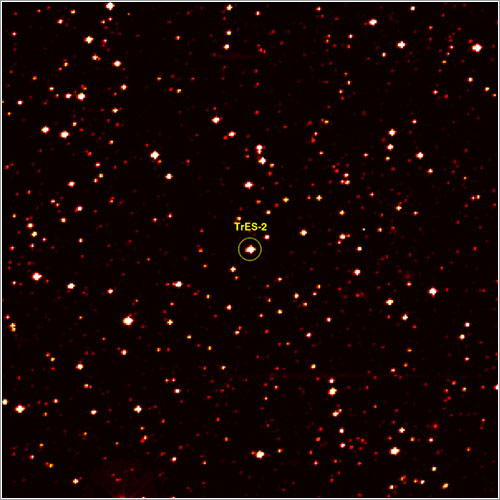 Host to 'Hot Jupiter' (labeled) - NASA/JPL-Caltech