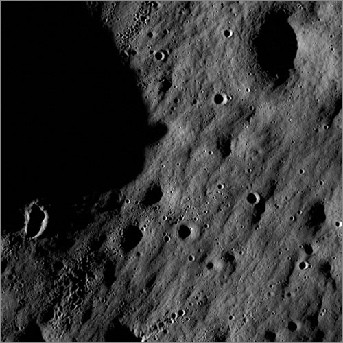 Superficie de la Luna por la LRO - NASA/Goddard Space Flight Center/Arizona State University