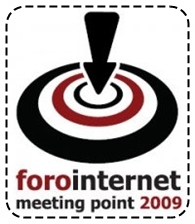 Logo Foro Internet Meeting Point 2009