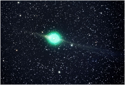 El cometa Lulin por Jack Newton