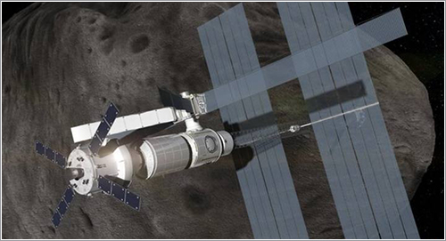 Impresión artística del MPCV en servicio - ESA