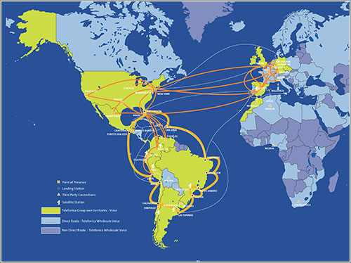 Mapa IP de Telefónica