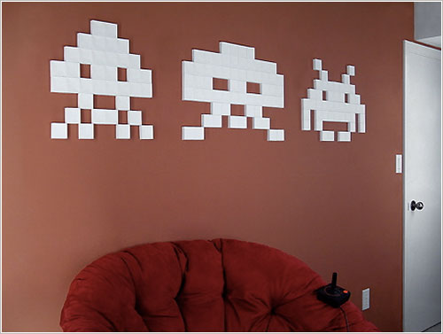 Space Invaders de papel