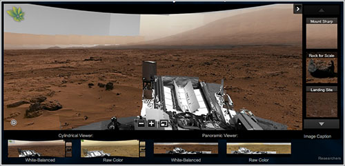 Curiosity en Rocknest