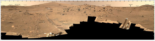 Panorama McMurdo © NASA/JPL/Cornell