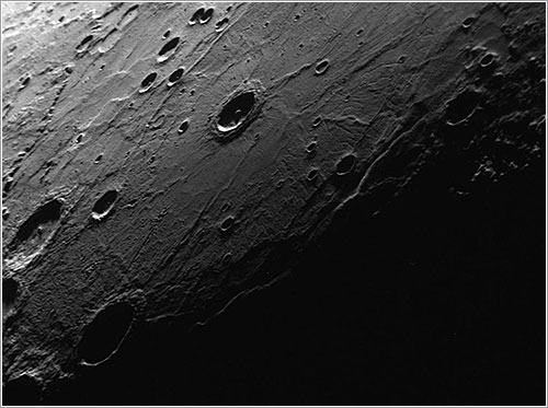 Cráter de impacto - NASA/Johns Hopkins University Applied Physics Laboratory/Carnegie Institution of Washington