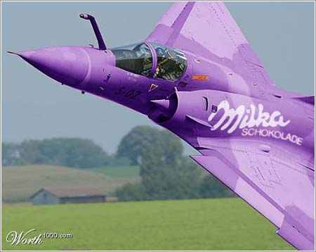 Avión Milka