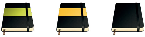 Iconos Moleskine por pica-ae