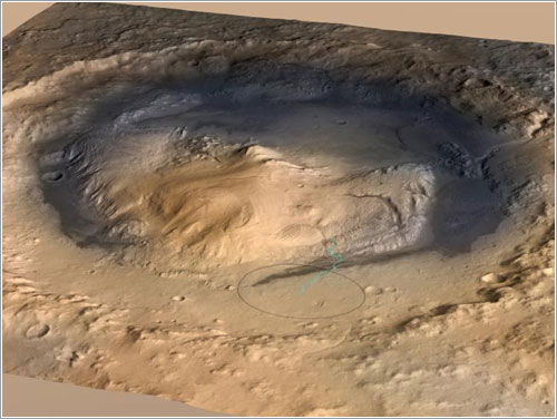 Monte Sharp - NASA/JPL-Caltech/ESA/DLR/FU Berlin/MSSS