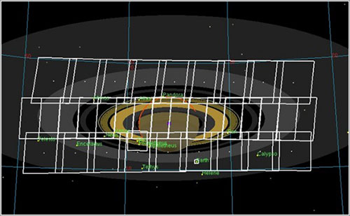 Mosaico de la Cassini