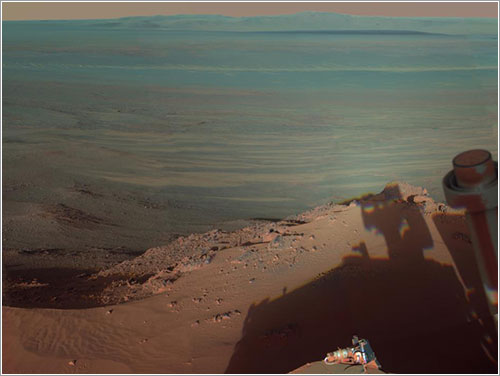 Imagen que envió Opportunity - NASA/JPL-Caltech/Cornell/Arizona State Univ.