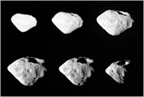 Steins visto por Rosetta - ESA