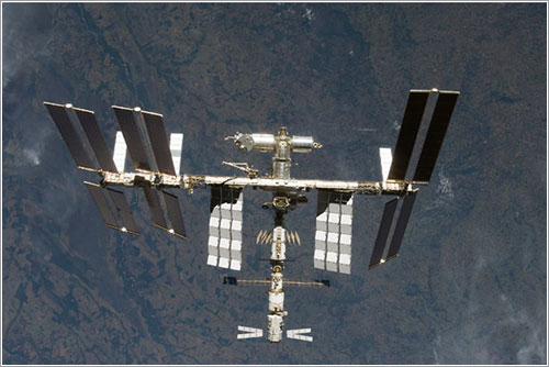 La ISS después de la misión STS-124 - NASA