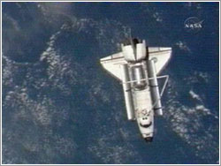 El Endeavour abandona la ISS - NASA TV