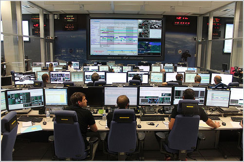 Sala de control del CNES 