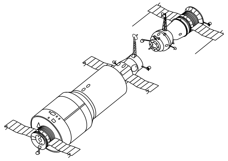 Esquema de la Salyut1