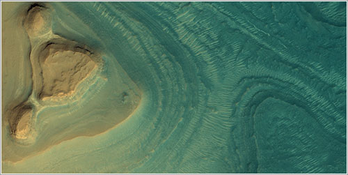 Sedimentos en Nili Fossae