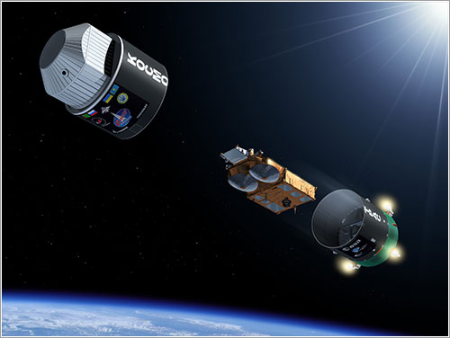 Separación del CryoSat-2 y el cohete lanzador - ESA