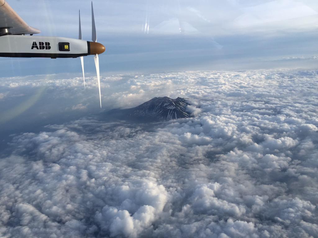 Solar Impulse 2 rumbo a Nagoya