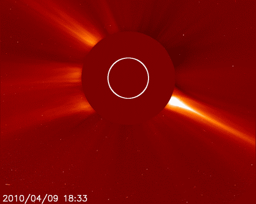 El Sol se trata un cometa - NASA/SOHO
