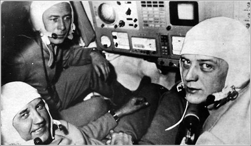 La tripulación de la Soyuz 11