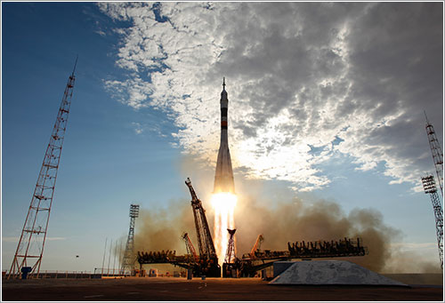 Lanzamiento de la Soyuz TMA-05M