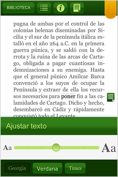 Tagus en iOS