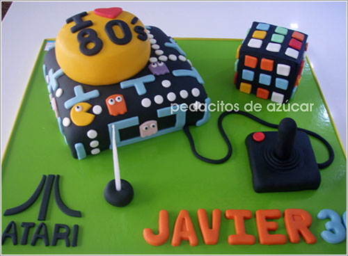 80's cake por Pedacitos de Azúcar