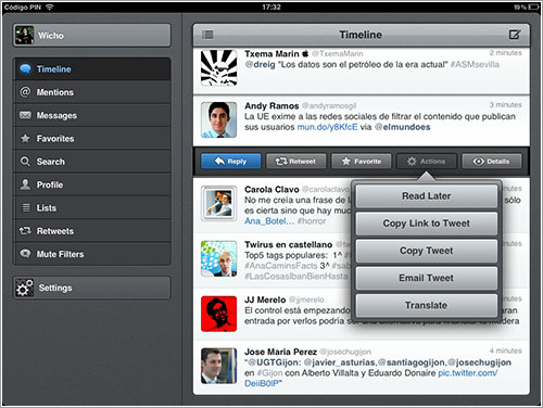 Tweetbot para iPad