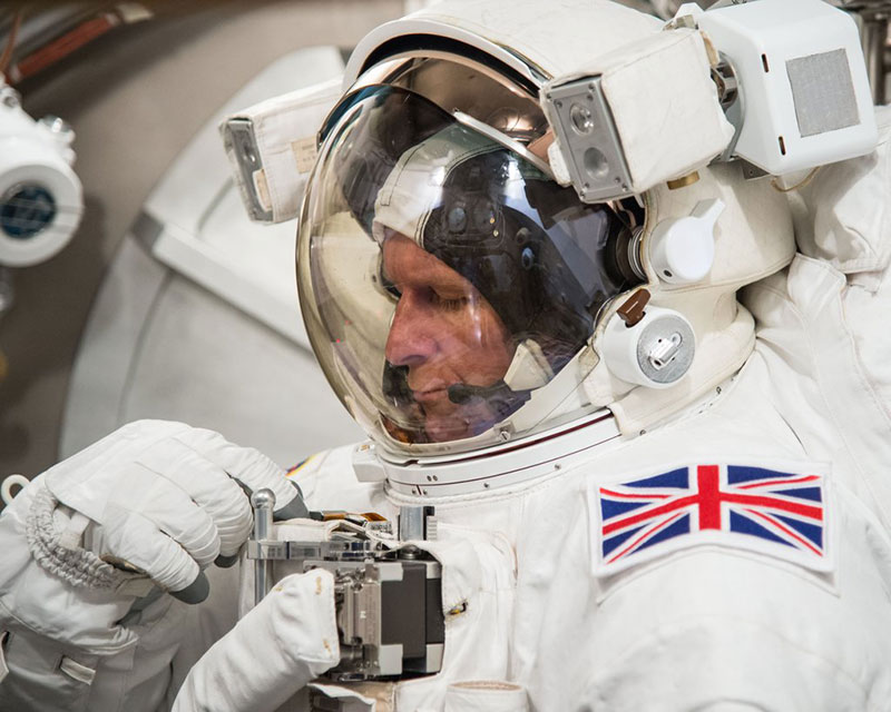 Tim Peake listo para su primera EVA