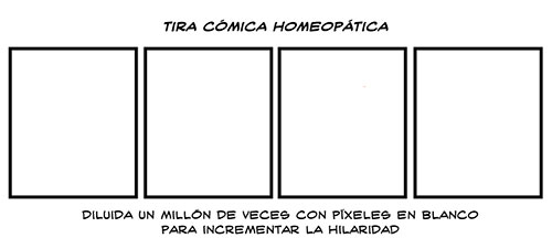 Tira cómica homeopatica por Luke Surl